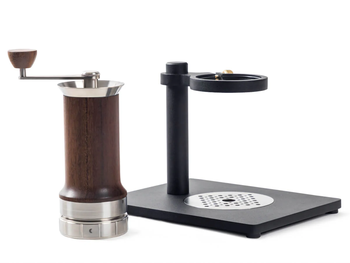 Aram | Espresso Maker w. Steel Support - Chestnut - Image 5