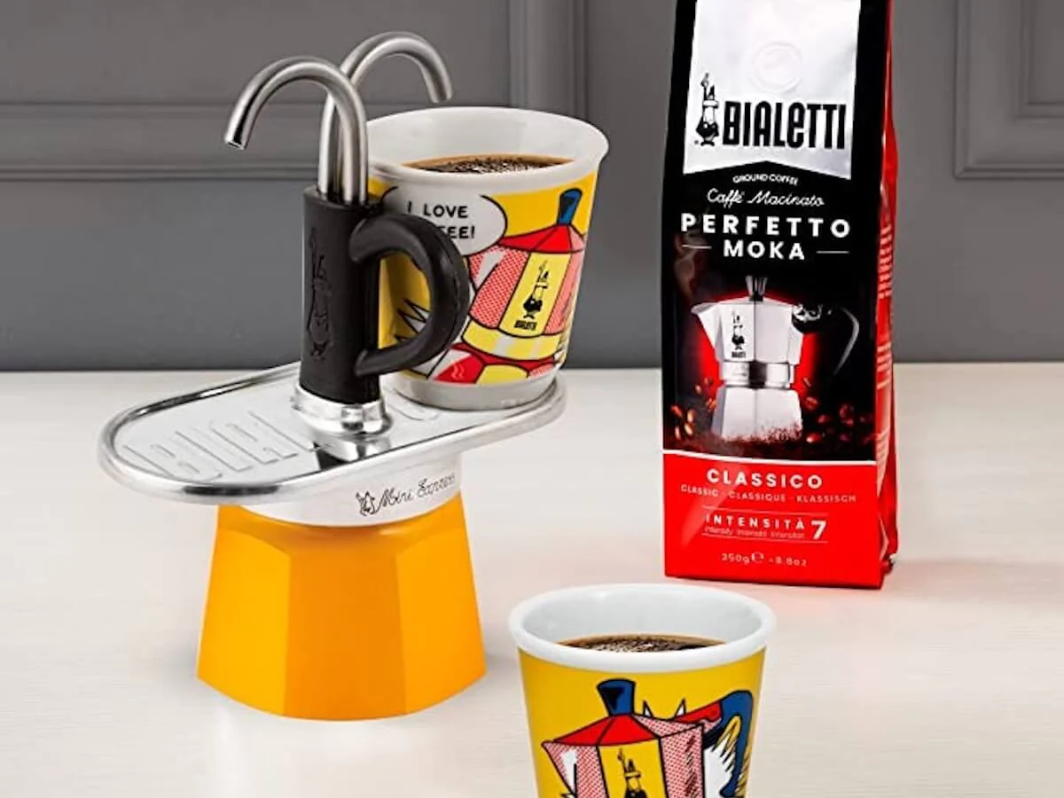Bialetti | 2-Cup Mini Express Stovetop Espresso Maker - Arte Collection - Image 4