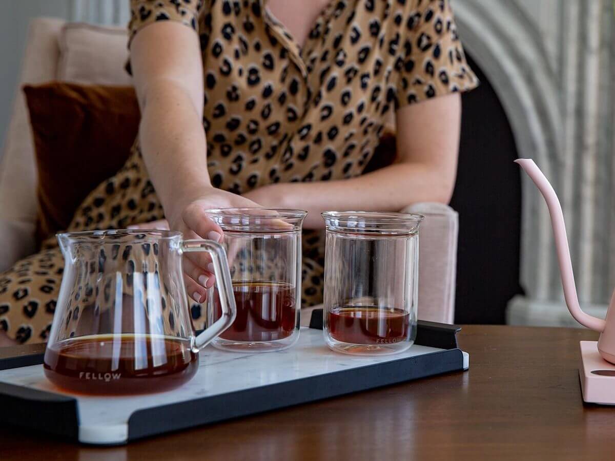 Fellow | Mighty Small Glass Carafe - Clear Glass - Image 3