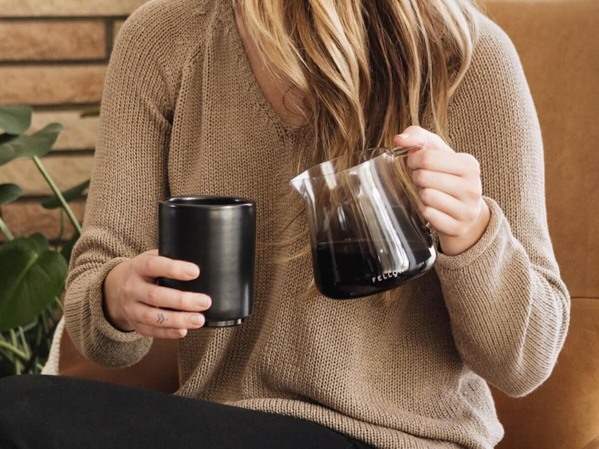 Fellow | Mighty Small Glass Carafe - Smoke Grey - Image 4