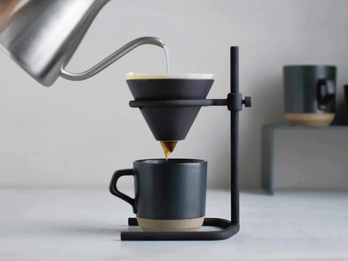 Kinto | Slow Coffee Style Brewer Stand Set - Black - Image 4