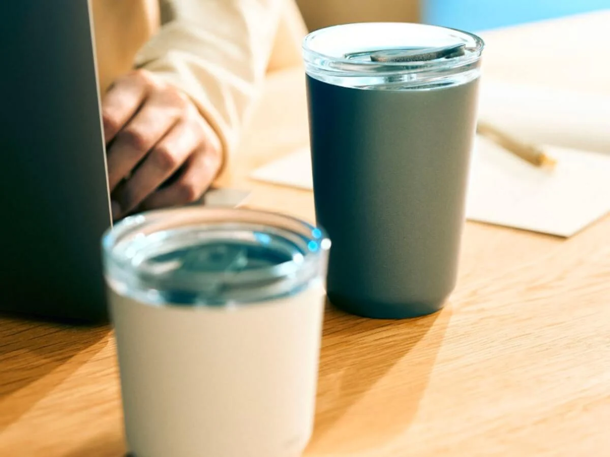 Kinto | To Go Tumbler (with plug) - Black - Image 3