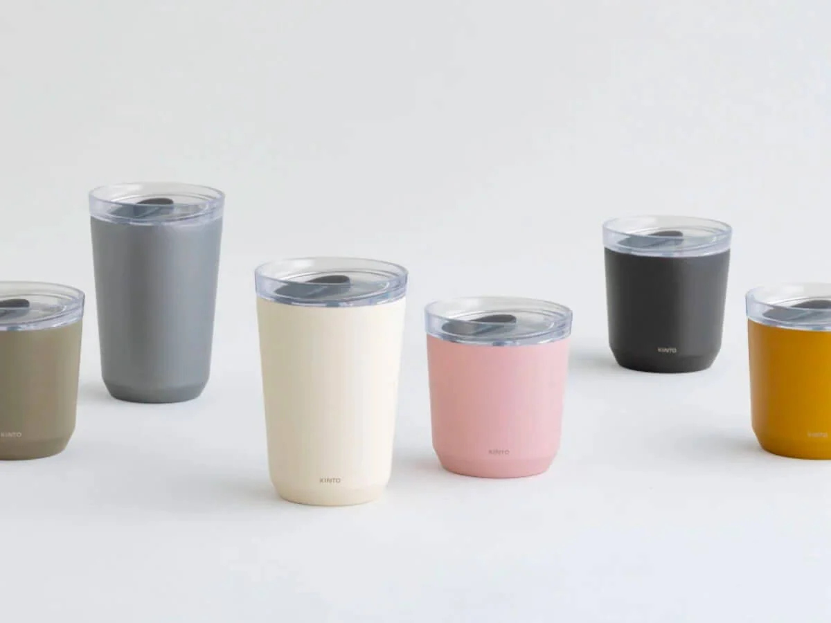 Kinto | To Go Tumbler (with plug) - Black - Image 4
