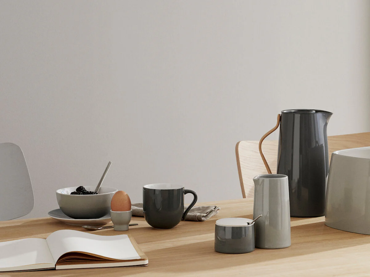 Stelton | Emma Thermo Milk Jug - Grey - Image 4